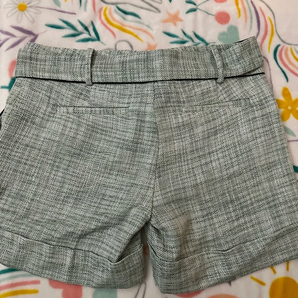 BCBGeneration High Waist Gray Tweed‎ Shorts - Picture 4 of 7